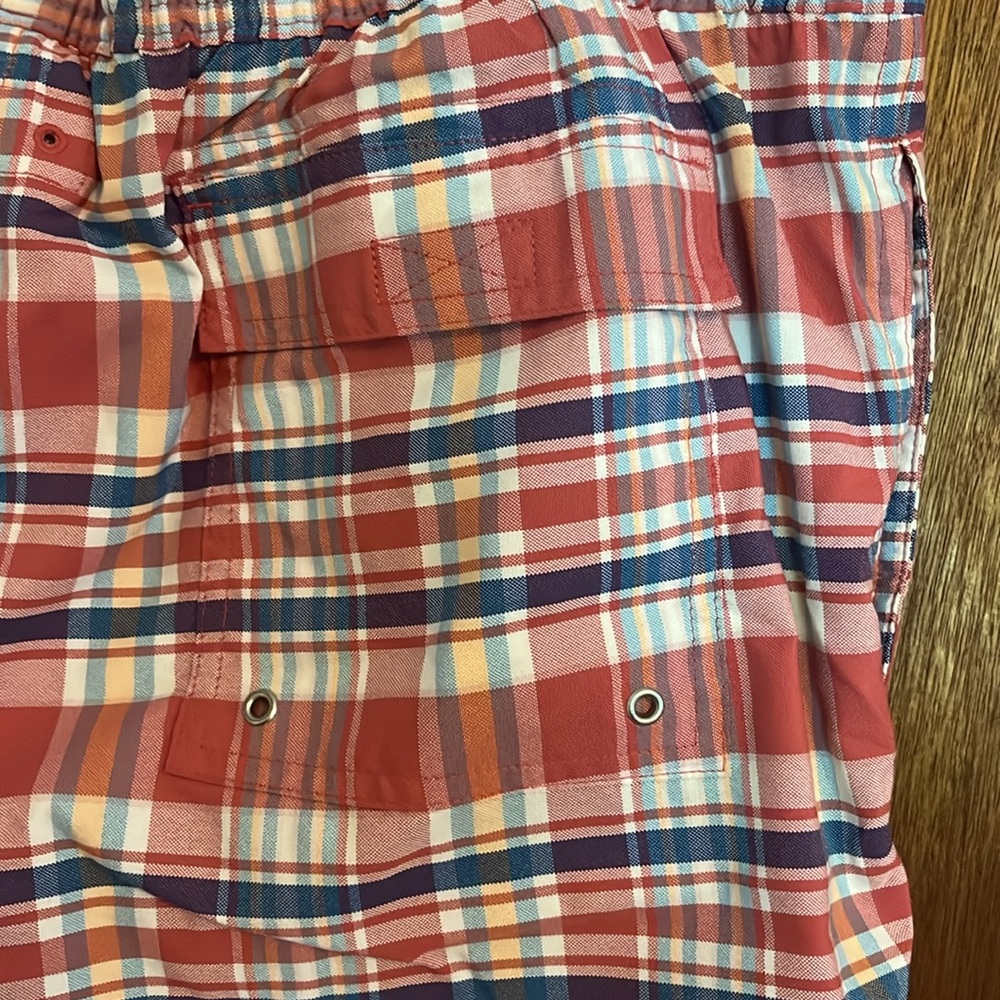 Brooks Brothers Men’s Large Plaid Swimsuit Large - Picture 5 of 7